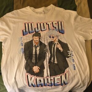 Jujutsu Kaisen Graphic Tee - White